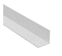 White 1 Metre UPVC Plastic Rigid Angle 40 x 40mm Corner Cover Trim 90 Degree (4)