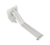 4 X White Ogee Top Hung Fascia Gutter Brackets, Freeflow 135mm Water Systems
