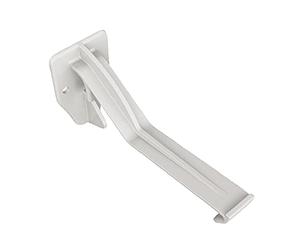 4 x White Ogee Top Hung Fascia Gutter Brackets, Freeflow 135mm Water Systems, Union Straight Joint,Classic Gutter Ultraframe, UV Resistant Roof Guttering