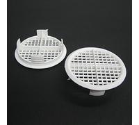 4 x White Vivarium/Reptile/Caravan Fine Insect Air Vents