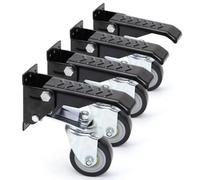 4 X Workbench Retractable Castor Wheels Casters Work Bench Saw Table Garage