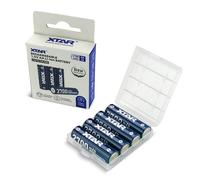 4 x Xtar AA Lithium-ion 2700mAh Rechargeable Batteries 1.5V Li-ion - Protected