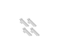 4 x Zanussi Integrated Fridge & Freezer Door Mounting Bracket Fixing Slide Kit