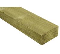 4"x2" Tanalised Wooden Joist 2.4m In Various Pack Sizes (100mm x 47mm x 2400mm) (1)