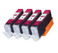 4 XL Magenta/RED Compatible CLI571 Canon Ink cartridges Non OEM - Suitable for Canon Pixima Printers