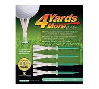 4 Yards More Golf Tee - 4" Extreme (4 Green Tees)
