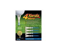 4 Yards More Golf Tees Driver Blue 3 1/4 Inches Length