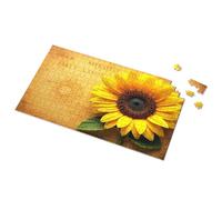 4 Year Old Boy Gift Sunflower Charm: A Bright And Beautiful Display Picture Puzzle 300 Piece Puzzle Toddler Puzzles Ages 2-4(300PCS)