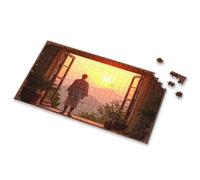 4 Year Old Boy Gift Sunset Reflections: A Serene Moment In Nature Picture Puzzle Gift For 4 Year Old Boy 300 Piece Puzzles(300PCS)
