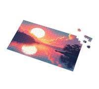 4 Year Old Boy Gift Sunset Reflections On The Lake Picture Puzzle Puzzles For Kids Ages 4-6 Spot It Game For Kids(500PCS)