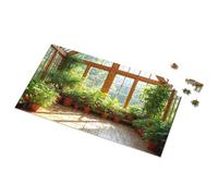 4 Year Old Girl Birthday Gifts Sunlit Greenhouse: A Serene Indoor Garden Picture Puzzle Outfoxed Game For Kids Easter Gifts For Adults(500PCS)