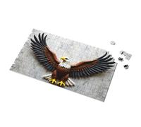 4 Year Old Girl Birthday Gifts Symbolic Eagle Statue: A Majestic Display Picture Puzzle Outfoxed Game For Kids Easter Gifts For Adults(300PCS)