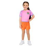 (4 Years, Multicoloured) Dora The Explorer Girls Dora Costume Set