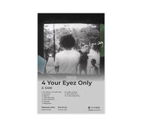 4 Your Eyez Only Rapper J Cole Album Cover Poster Canvas Poster Bedroom Decor Landscape Office Room Decor Gift 24x36inch(60x90cm)