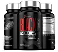 40,000mg Black Maca (Highest Dosage in UK) Organic Black Maca Root with Ashwagandha | Black Maca Root for Men Complex 60 Vegan Capsules