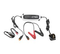 CTEK 40-106 CT5 Start/Stop, Battery Charger 12 V, Trickle Charger, Intelligent Charger, Car Battery, Charger, Battery Care with Desulphation Program and Start/Stop Technology, White/Black