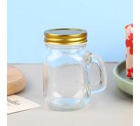 40/120ml Mini Mason Jar Shot Glasses Transparent Crystal Wine Glass With Handles Bar Club Party Vodka Spirits Whiskey Glass Gifts