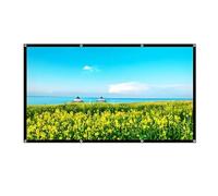 40-200 Inch Portable Projector Screen, Foldable Movie Screen, 16:9 HD 4K, Cinema Screen for Home Theater Indoor Outdoor Backyard Party(50inch(111x62cm))