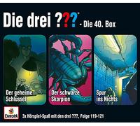 Die Drei ??? – 40 – 3-CD Box (Episodes 119, 120, 121)