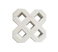 40 * 40cm DIY Square Garden Path Concrete Plastic Brick Mold Paving Propylene Pavement Walkway Buildings Accessories