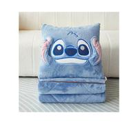 (40*40cm (open 105*145cm) Stitch 2 in 1 Blanket Pillow Soft Throw Winter Blanket Lilo and Stitch Blankets