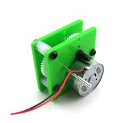 40 * 40MM DC electronic starter 3v 300RPM Gearing Motors DIY Solar Four-wheel Drive electronic starter Parts MQXFCZUX(Finished)
