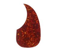 40/41 Inch Strumming Anti-scratch Board Teardrop-shaped Folk Guitar Pickguard(Red)