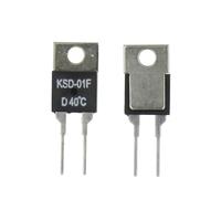 40 50 60 70 80 90 100 DegC NC Normally Closed NO Normally Open 1.5A Thermal Switch Temperature Sensor Thermostat KSD-01F IDGTTLDF(125C,Normally closed D)