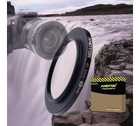 40.5mm Lens to 49mm Camera Lens Adapter,40.5mm to 49mm Filter Step up Ring Adapter Ring,Compatible All 49mm Filter Accessory.Made from CNC Machined