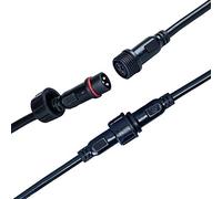 40/60/100/200/300CM 3PIN 18AWG 5A Male to Female Waterproof LED Strip Light Extension Cable Wire (3M)