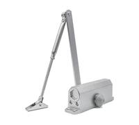 40-60KG Closing Automatic Door Closer Hydraulic Adjustable Speed Positioning Stop Protective Holder Hardware,1PCS Suitable for Interior Doors