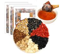 40/60Pcs Ginseng Six Treasure Tea, Chinese Kidney Cleanse Tea, Chinese Herbal Kidney Tea Bag for Men (60pcs)