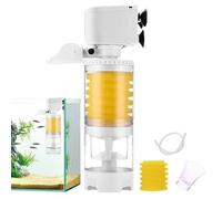 40-80cm Adjustable Internal Aquarium Filter - Efficient Filtration, Circulation and Oxygenation, Tank Vacuum Filter, Purify Water, Maintain Fish Health, Easy Maintenance