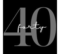40 After 40 Bucket List Journal: Adventure Planner & Goal Tracker for a Fun Life After Forty | Black Cover: 40th Birthday Present Challenge Book with Inspiration Lists, Progress Pages & Memory Space