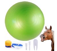 40" Ball for Horses Toys, Treat Large Football for Horses to Play with, Equine Boredom Toys, Mega Pets Soccer Ball Equestrian
