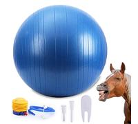 40" Ball for Horses Toys, Treat Large Football for Horses to Play with, Equine Boredom Toys, Mega Pets Soccer Ball Equestrian