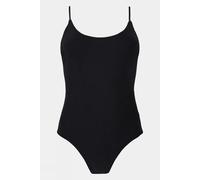 40 Barts Womens Solid One Piece Swimsuit Black Size 12