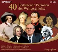 40 Bedeutende Personen der Weltgeschichte