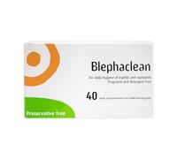 40 Blephaclean Sterile Eyelid Wipes For Blepharitis Freepost by Blephaclean