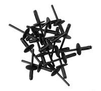 40 Car Rivets for X1 E84 X3 F25 E70 X6 E71 E72 7 Series F01N F02N Bumper Door Sill Wheel Arch Trim Panel Replacement Parts Black Plastic