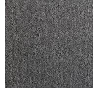 40 Carpet Tiles Anthracite 10m2 Heavy Duty Commercial Retail Office Flooring -