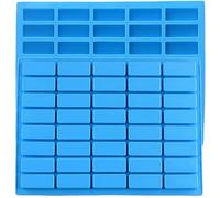 40 Cavity Narrow Rectangle Silicone Caramel Candy Moulds for Chocolate Bar Truffles Jelly Brownie Set of 2