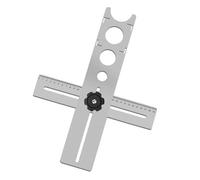 40 cm Ceramic Glass Tile Hole Search Ruler for Multiple Sizes Stainless Steel Adjustable Measuring Punch Tool Stainless Steel Locator