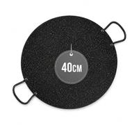 40 cm Non-Stick Tawa with Double-Sided Sturdy Handles, Large Round Roti and Chapati Pan for Paratha, Dosa, Pancakes, Crepes and French Toast, Even Heat Distribution,