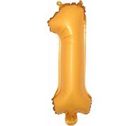 40 cm Orange Number 1 Balloons Aluminium Hanging Foil Foil Balloon Wedding Birthday Party Decoration Banner Balloons