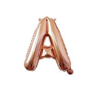 40 cm Rose Gold Foil Balloon Letter A for Helium Filling