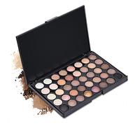 40 Colors Professional Makeup Eyeshadow Palette, Long Lasting Matte Shimmer Eyeshadow Makeup Pallet, Neutral Smoky Watertight Eye Shadow, Earth Tone Shades Cosmetics Set