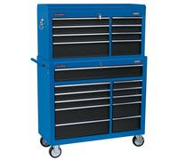40" Combined Roller Cabinet and Tool Chest (19 Drawer)