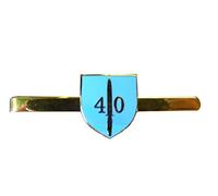40 Commando Royal Marines Regimental Tie Clip