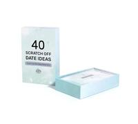 40 Creative Date Night Card Games for Couples - Unique Date Deck Scratch Off Cards, Perfect Couples Gifts for Boyfriend, Husband, Wife - Romantic Anniversary, Wedding, or Newlywed Gift for Him or Her